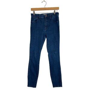 MADEWELL‎ Size 28 Denim 10" High Riser Skinny Skinny Dark Wash Jeans Lydia E5295